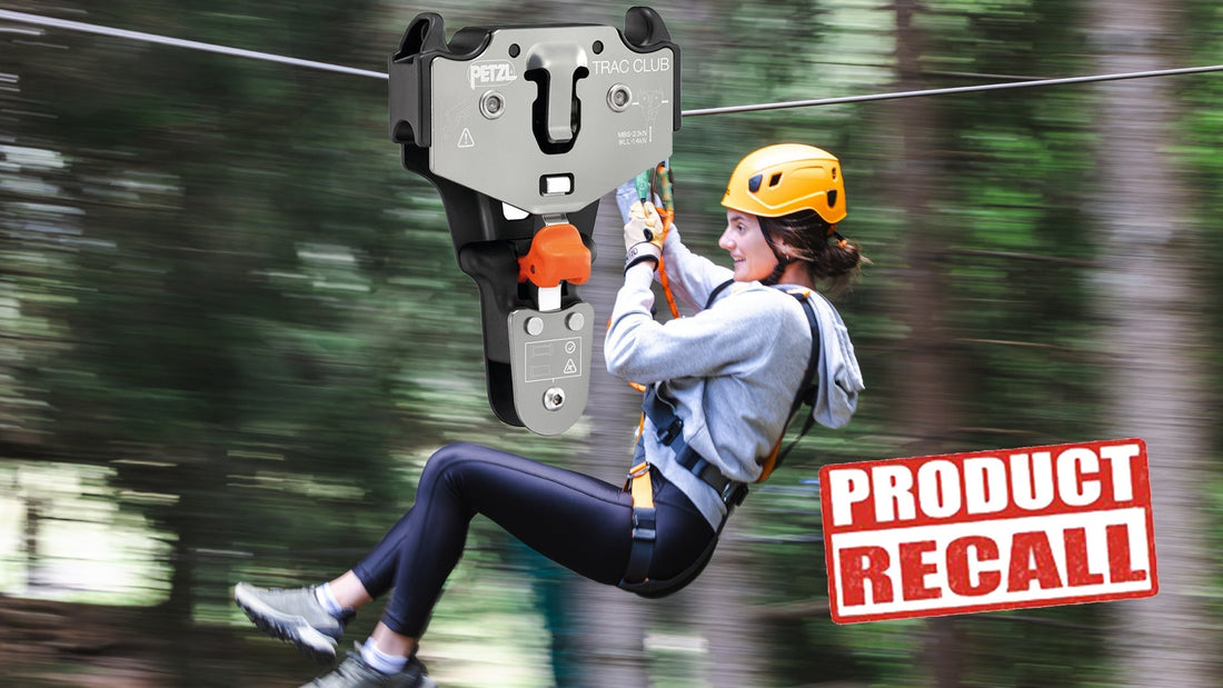 Recall Petzl TRAC CLUB TROLLEY