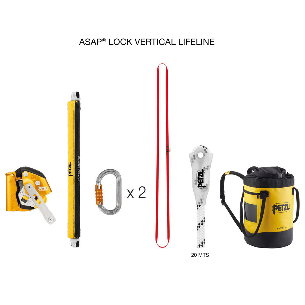 PETZL Kit ASAP LOCK VERTICAL LIFELINE – Petzl Australia